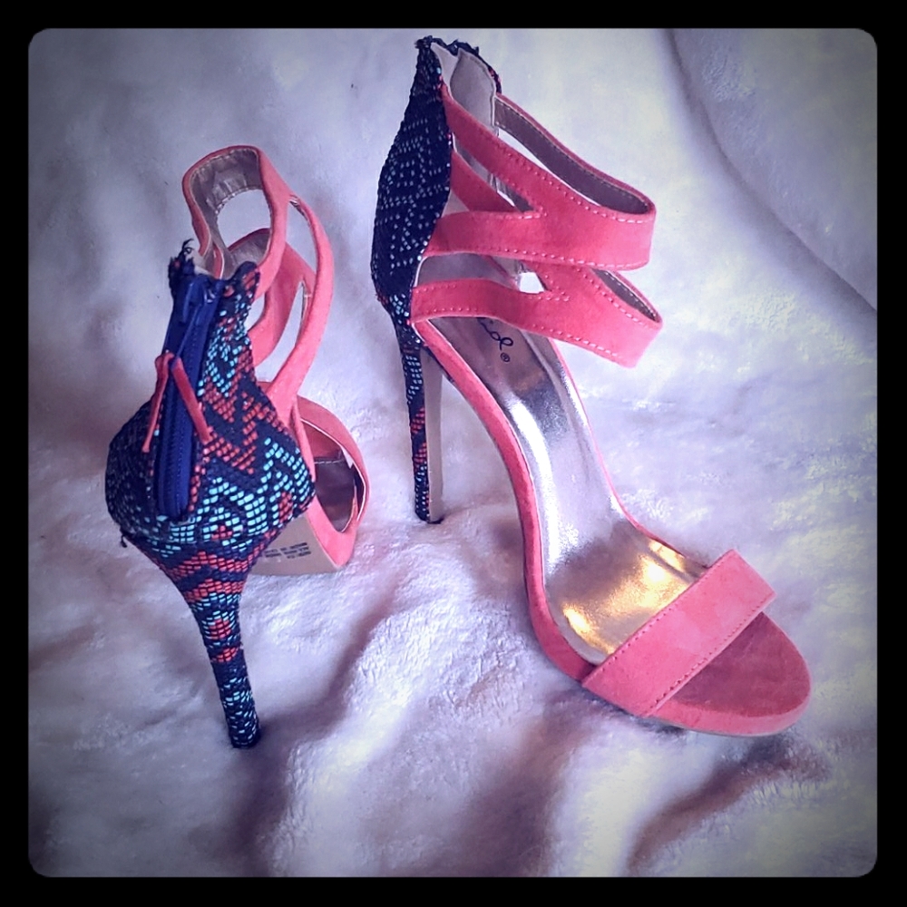 Qupid Embellished Heels
